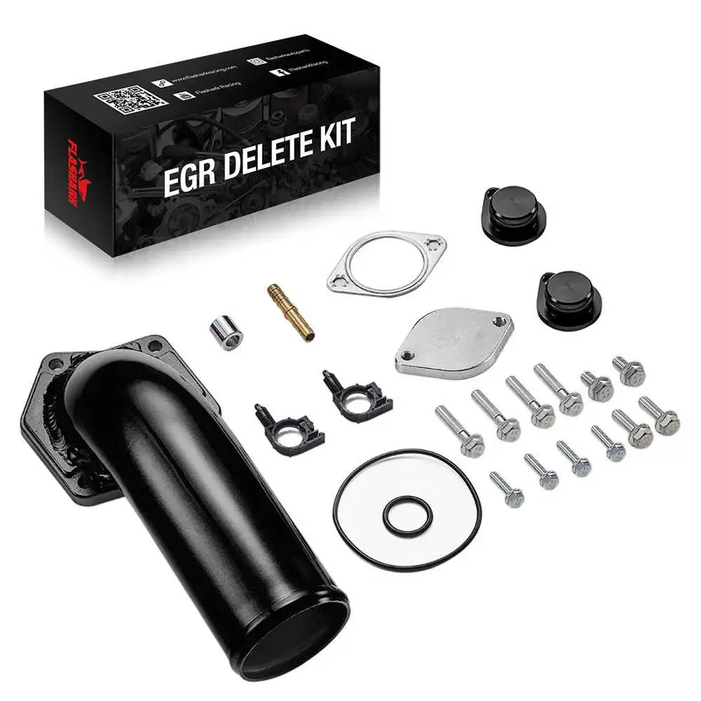 EGR/DPF Delete kIt/Air intake kit for 2008-2010 Ford 6.4 Powerstroke F250 F350 F450 6.4L Flashark