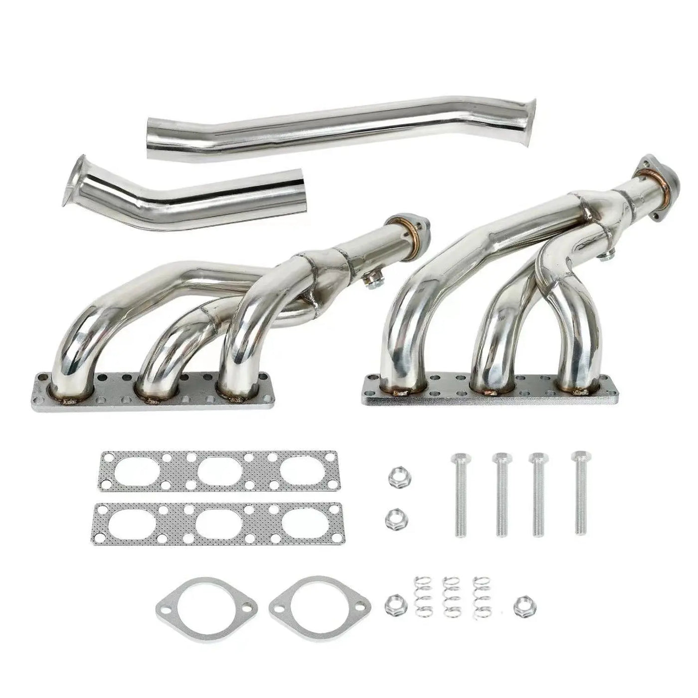 Short Tube Header & Y Pipe for 1996-2002 BMW E46 3-Series | E39 5-Series | Z3 | M52/M52TU/M54 2.5L/2.8L/3.0L I6