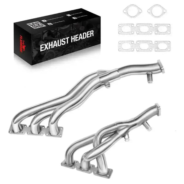 Exhaust Header for 2000-2006 BMW M54 Engine | E46 320i/325i/330i | E60/E61 520i/525i/530i | E65/E66 730i Flashark