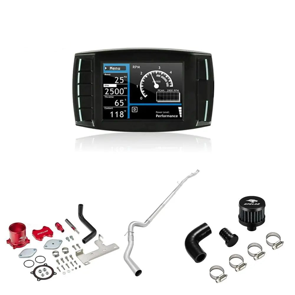 DPF/DEF/EGR/CCV Delete for 2010-2012 6.7 Cummins All-in-One Kit Flashark
