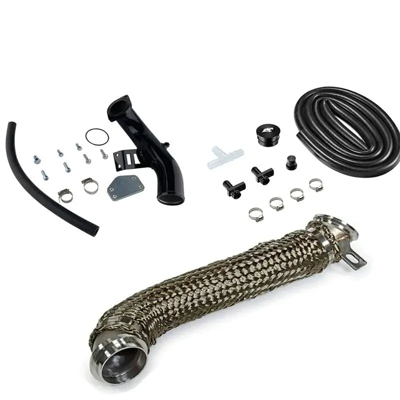 EGR/DPF/CCV PCV Reroute for 2004-2005 LLY 6.6L Duramax All-in-One Kit Flashark