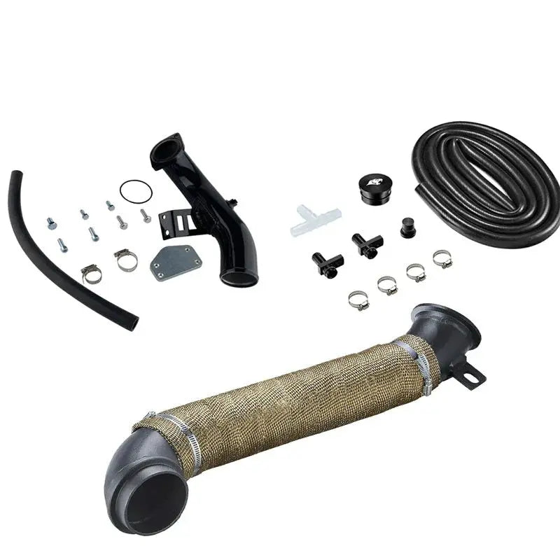 EGR/DPF/CCV PCV Reroute for 2004-2005 LLY 6.6L Duramax All-in-One Kit Flashark