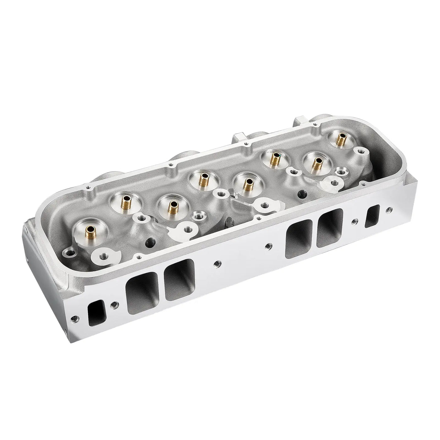 Cast Aluminum Cylinder Head for BBC Engines (Angled Plug) — Fits 1965-2000 Chevy V8 (396/427/454/502) (Copy) Flashark