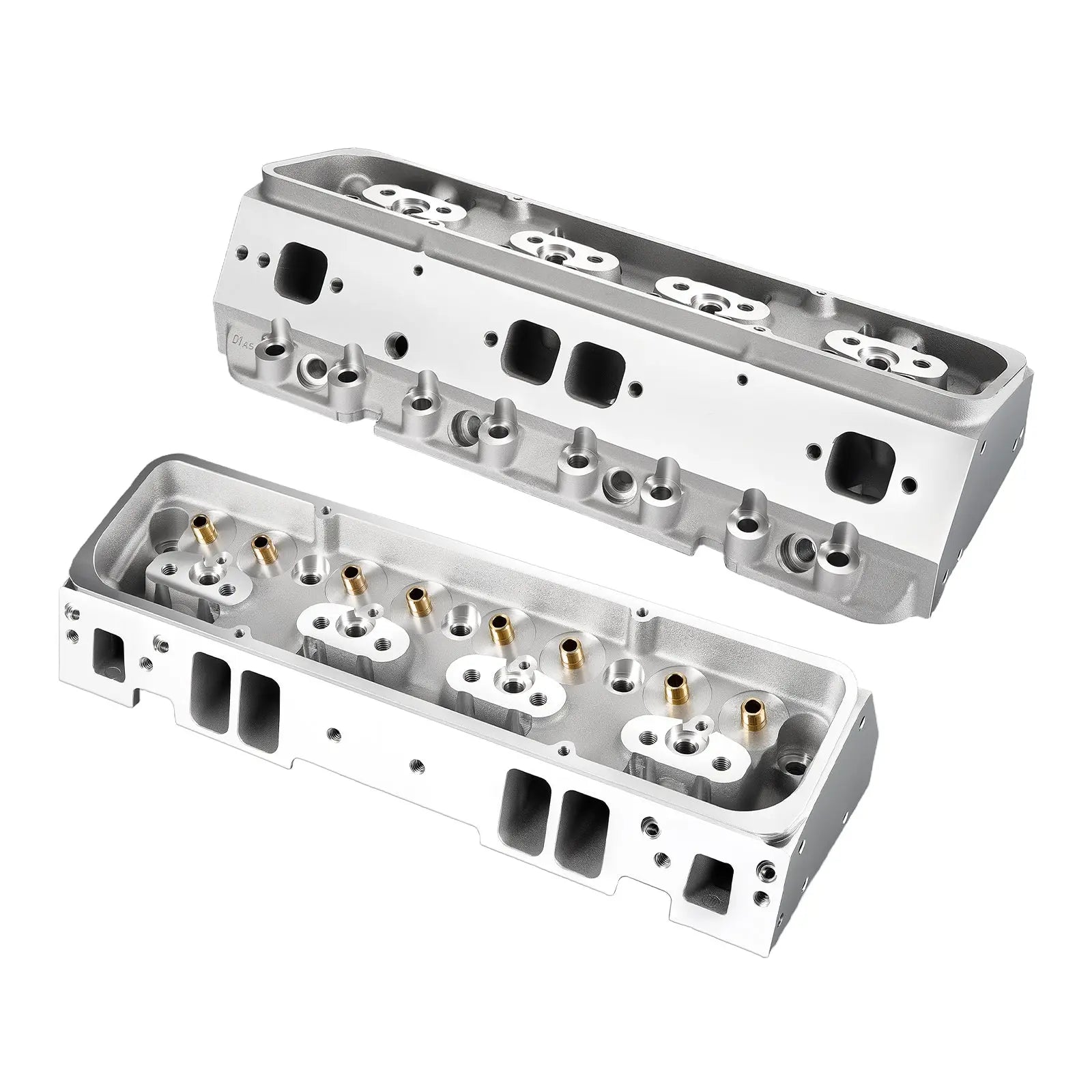 Cast Aluminum Cylinder Head for SBC Engines (Angled Plug) – Fits 1960-1986 Chevy V8 (302/327/350/383/400) (Copy) Flashark