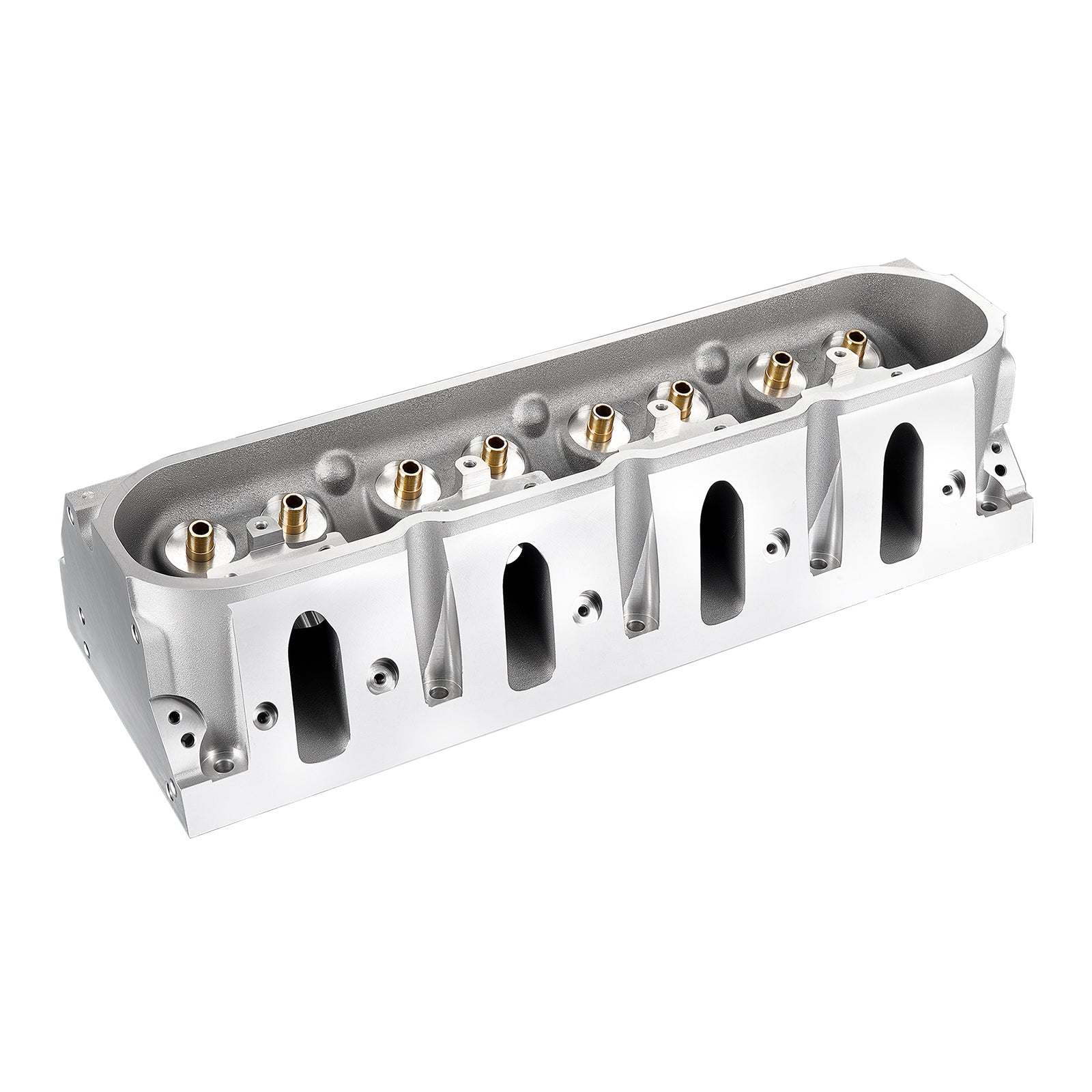 Culata de aluminio fundido para motores LS1 (tapón angular) – Compatible con Chevrolet LS1 de 1997 a 2003