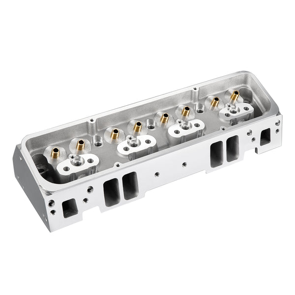 Cast Aluminum Cylinder Head for SBC Engines (Straight Plug) – Fits 1960-1986 Chevy V8 (302/327/350/383/400)