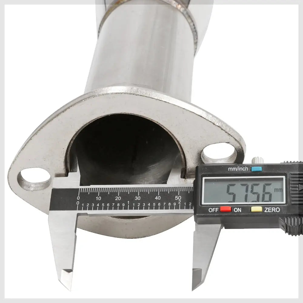 Cat-Back Exhaust for 2002-2005 Honda Civic w/ 4" N1 Muffler Tip 2.0L Flashark