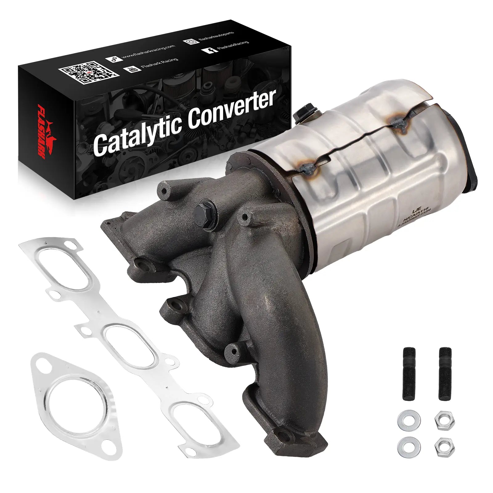 Catalytic Converter For 2011-2015 Ford Edge/Explorer Lincoln MKX V6 3.5L/3.7L Flashark