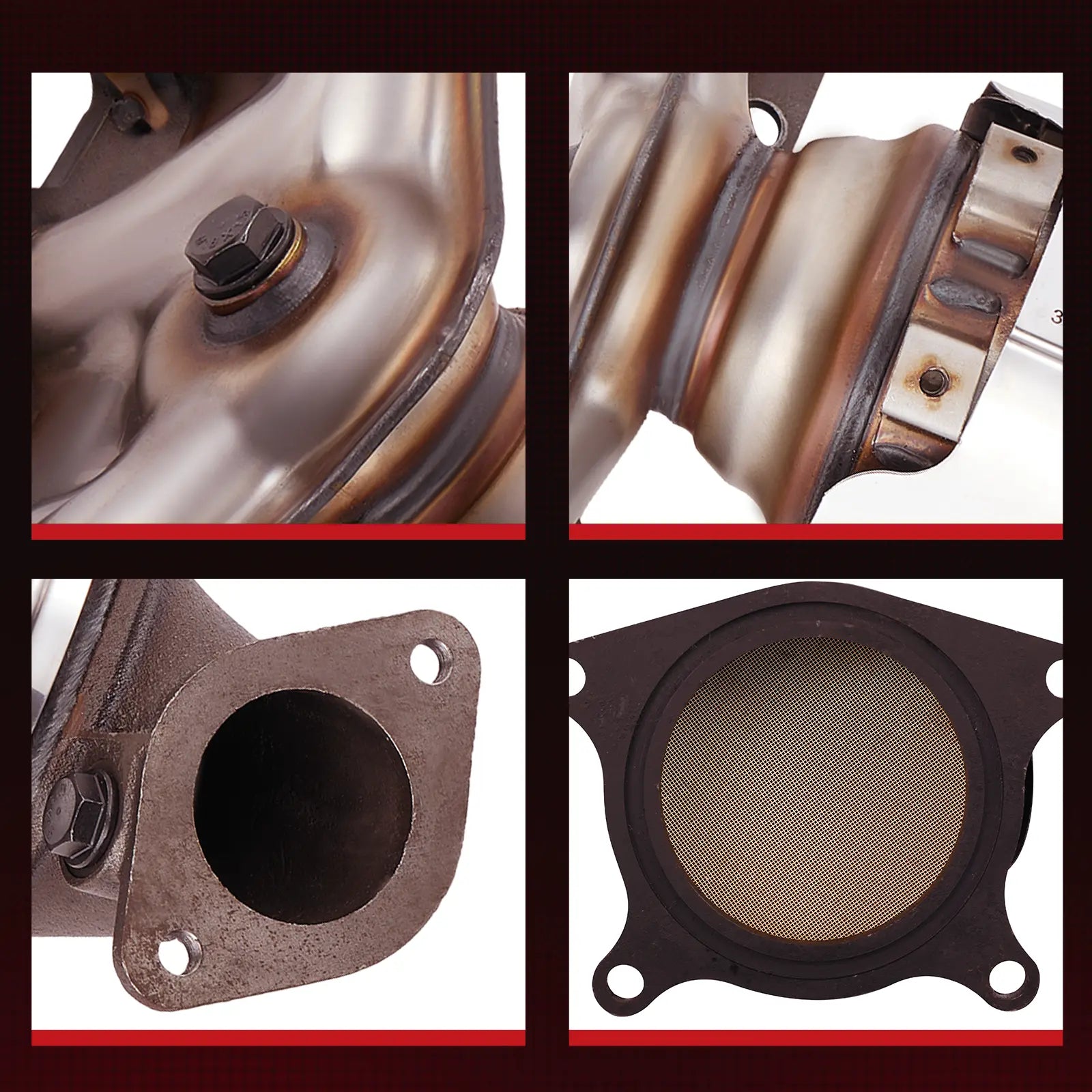 Catalytic Converter Kit for 2013-2016 Hyundai Santa Fe Sport & Kia Sorento L4 2.4L Flashark