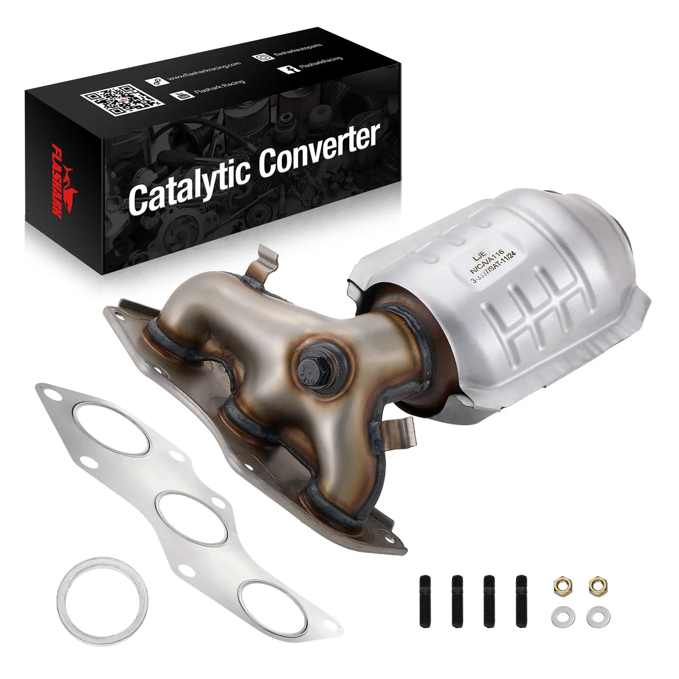 Catalytic Converter for 2007-2017 Toyota Camry/Lexus ES350, 2005-2018 Toyota Avalon, 2009-2015 Toyota Venza V6 3.5L Flashark