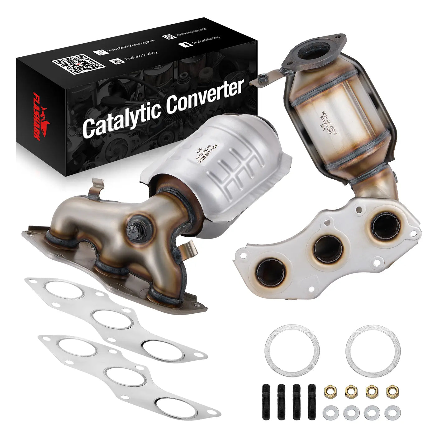 Catalytic Converter for 2007-2017 Toyota Camry/Lexus ES350, 2005-2018 Toyota Avalon, 2009-2015 Toyota Venza V6 3.5L Flashark
