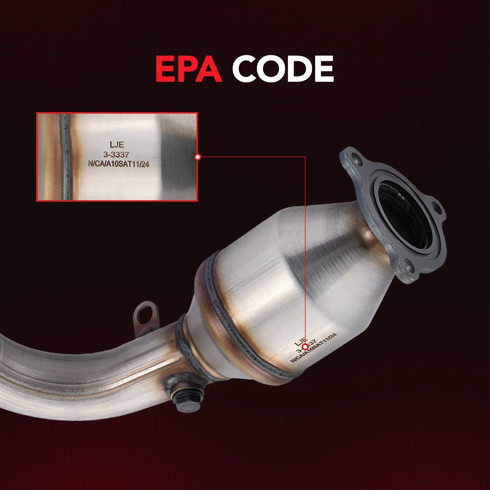 Catalytic Converter for Chevy Equinox, GMC Terrain 2010-2015 Flashark