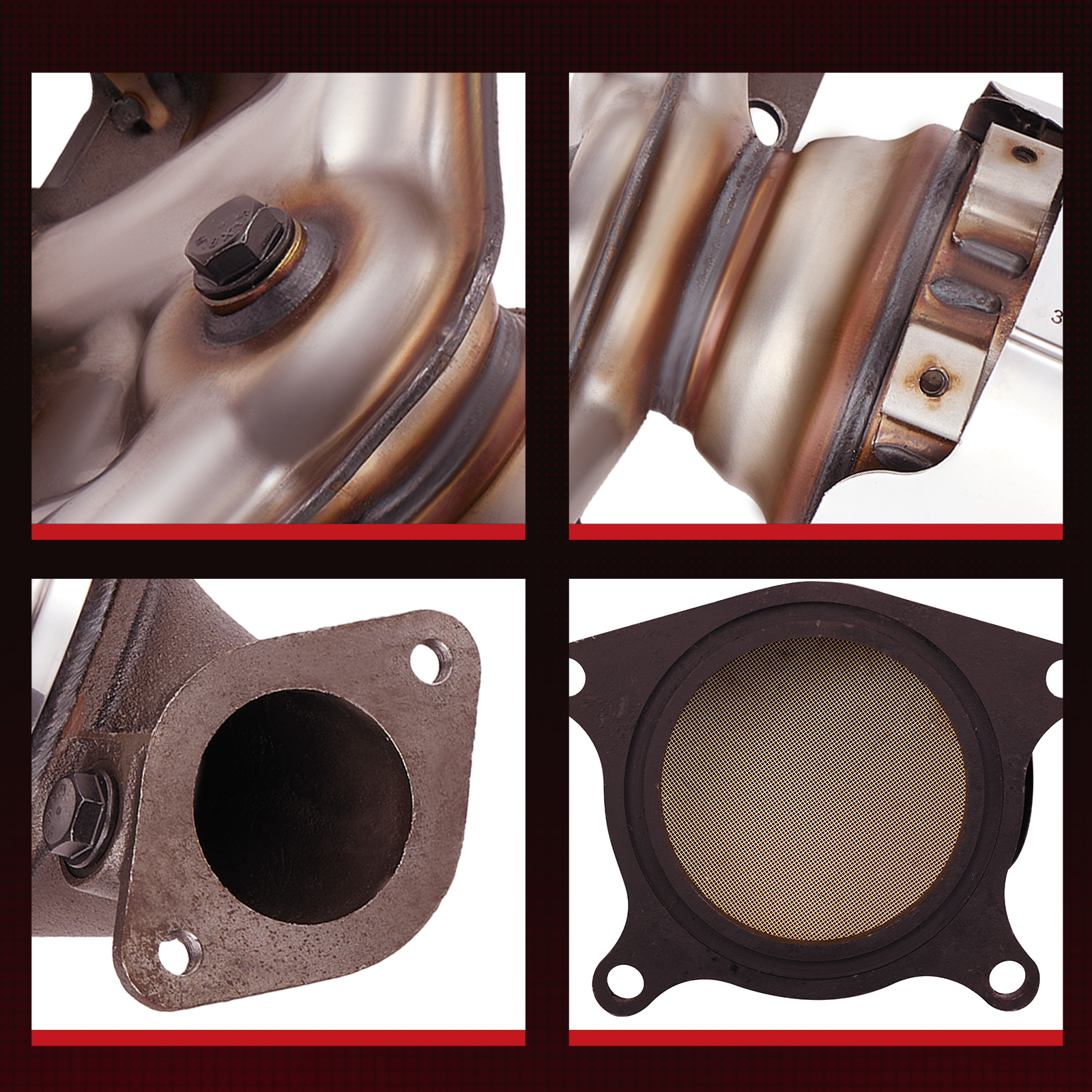 Kit de convertidor catalítico para Hyundai Santa Fe Sport y Kia Sorento L4 2.4L (2013-2016) - Ajuste directo, cumple con la EPA