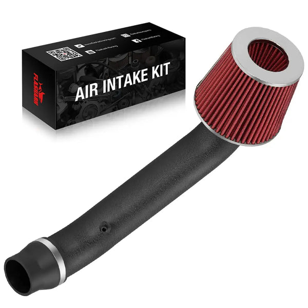 Clod Air Intake Kit for 1994-2001 Acura Integra GS-R with 1.8L L4 Engine Red Flashark
