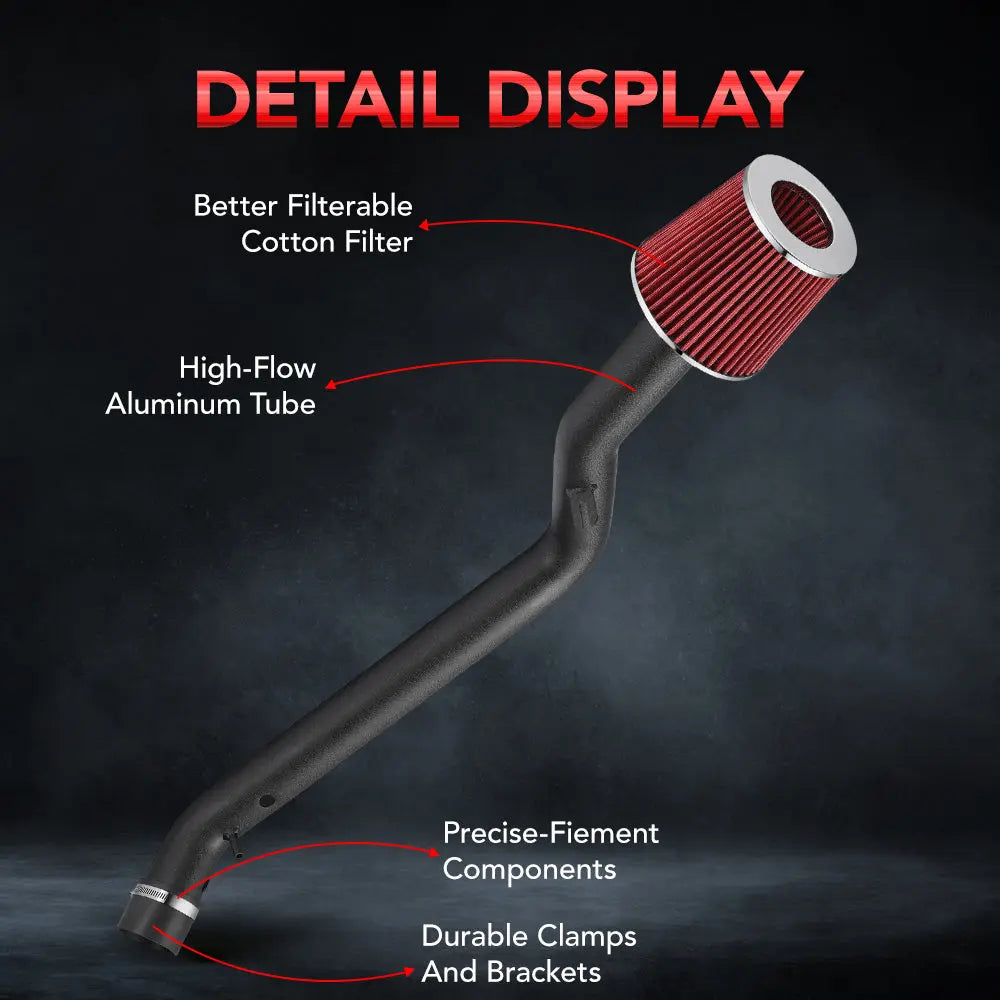 Cold Air Intake Kit for 1996-2000 Honda Civic EX/EX-R Coupe & Sedan 1.6L SOHC Naturally Aspirated Flashark