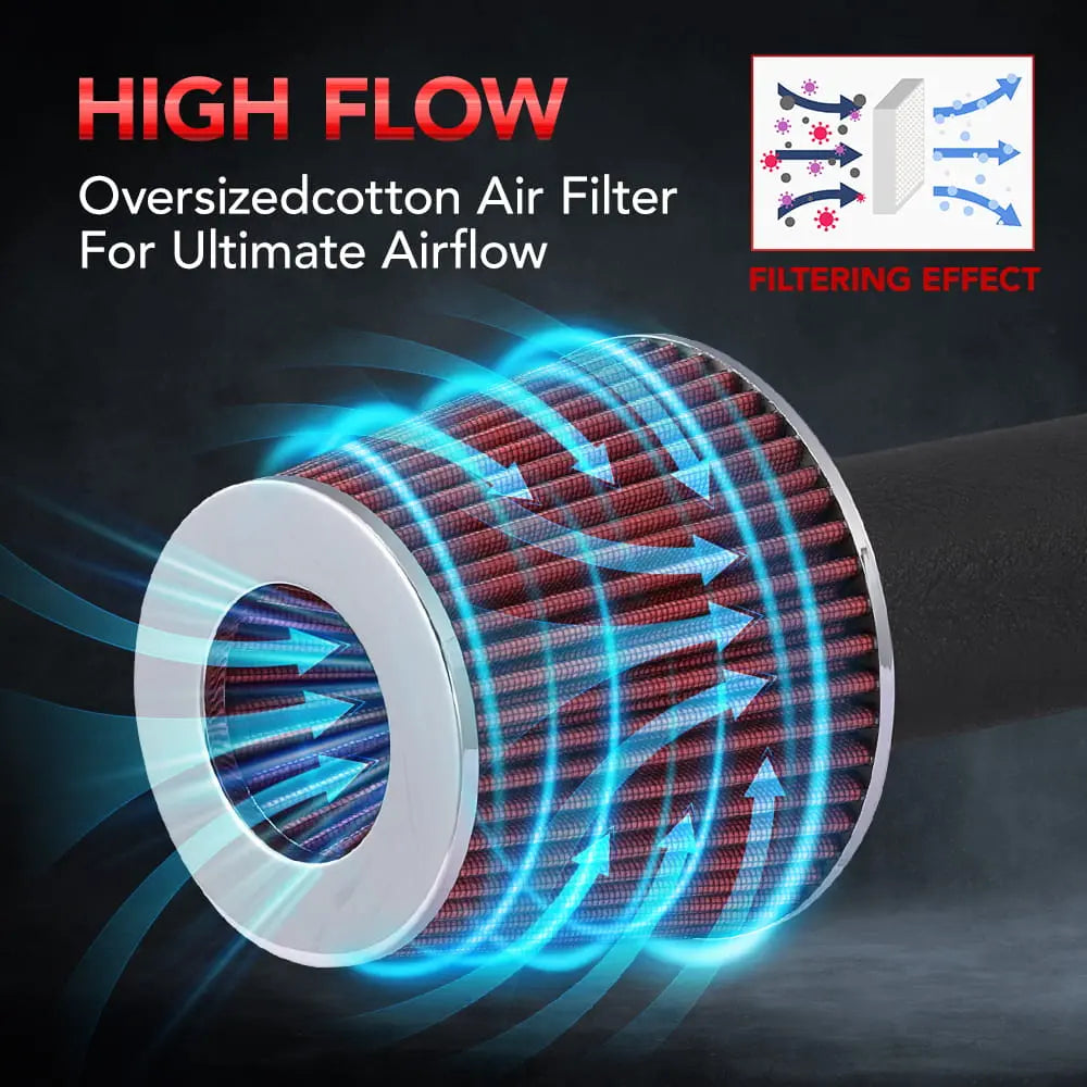 Cold Air Intake Kit for 1997-2003 Ford F-150 Expedition (V8 Engine) Flashark