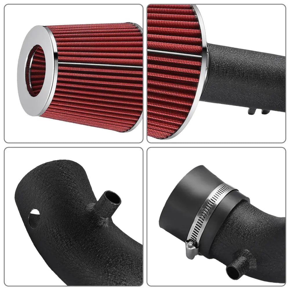 Cold Air Intake Kit for 2001-2005 Honda Civic DX/EX/LX/GX/HX/Si 1.7L 2.0L l4 Naturally Aspirated Flashark