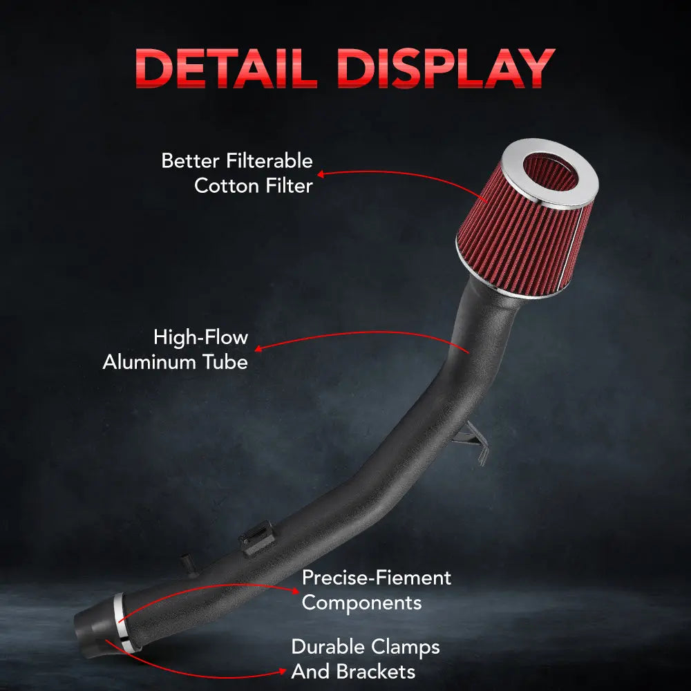 Cold Air Intake Kit for 2002-2006 Nissan Altima/Maxima S/SE/SL/SE-R Sedan 4-Door 3.5L V6 Flashark
