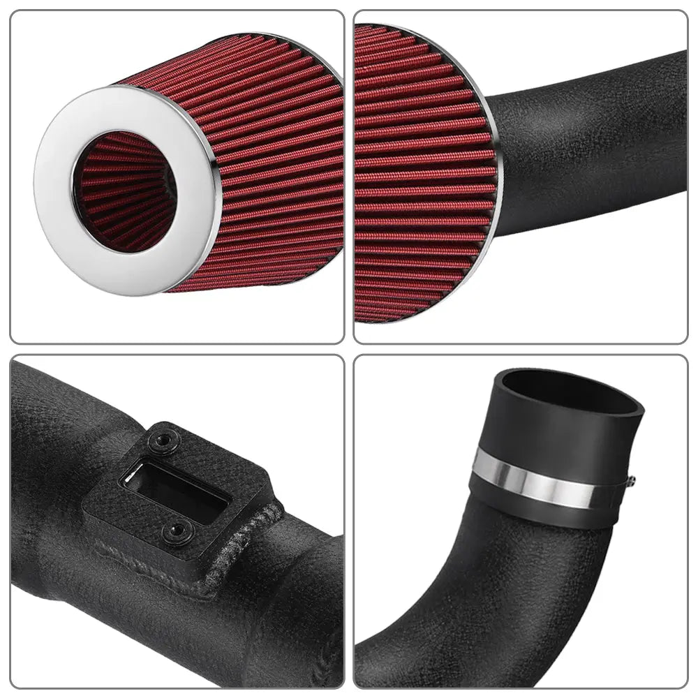 Cold Air Intake Kit for 2006-2011 Honda Civic DX EX LX EX-L GX 1.8L SOHC 4-Door 2-Door Flashark