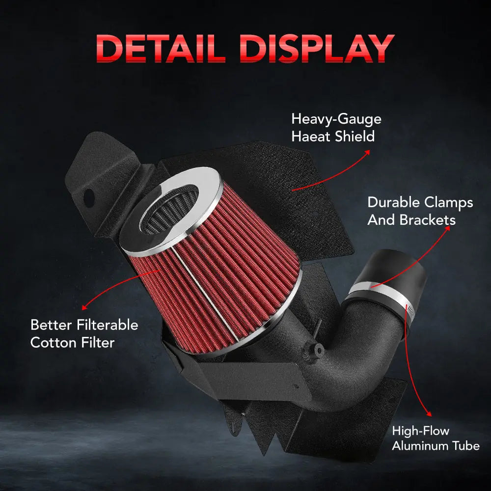 Cold Air Intake Kit for 2010 - 2014 VW GOLF/JETTA/PASSAT 2.0 TDI Flashark