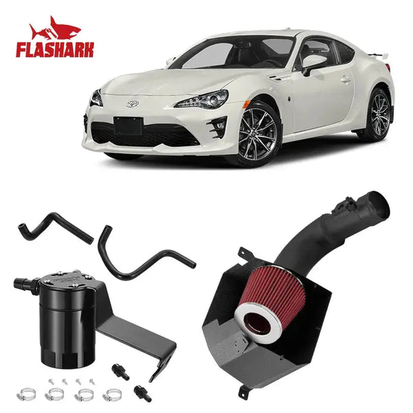 Cold Air Intake + Oil Catch Can Kit for 2013–2021 Subaru BRZ 2.0L H4 Flashark