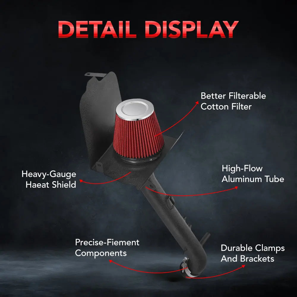 Cold Air Intake for 2005-2019 Toyota Tacoma 2.7L-L4 Flashark