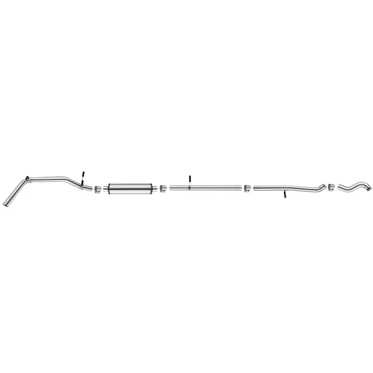 DPF Delete Race Pipe For 2016-2019 LWN 2.8L Duramax Flashark