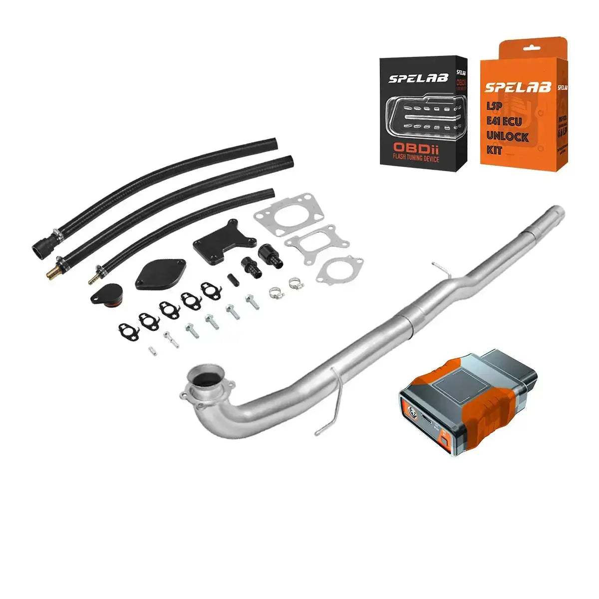 DPF/EGR/DEF Delete 2017-2023 L5P 6.6L Duramax All-in-One Kit Flashark