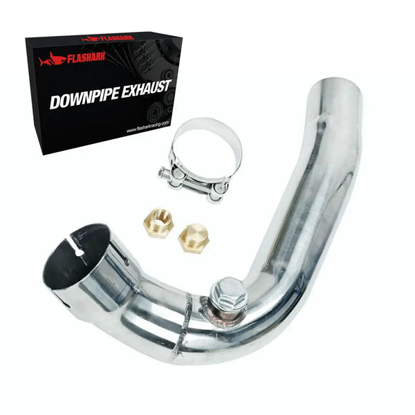 Downpipe Exhaust Mid Pipe for 2007-2020 Honda Motorcycle CBR600RR Eliminator Race Flashark