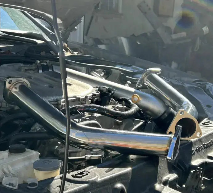 Downpipe Exhaust/Test Pipes Infiniti G35 With Gaskets And Bolts Flashark