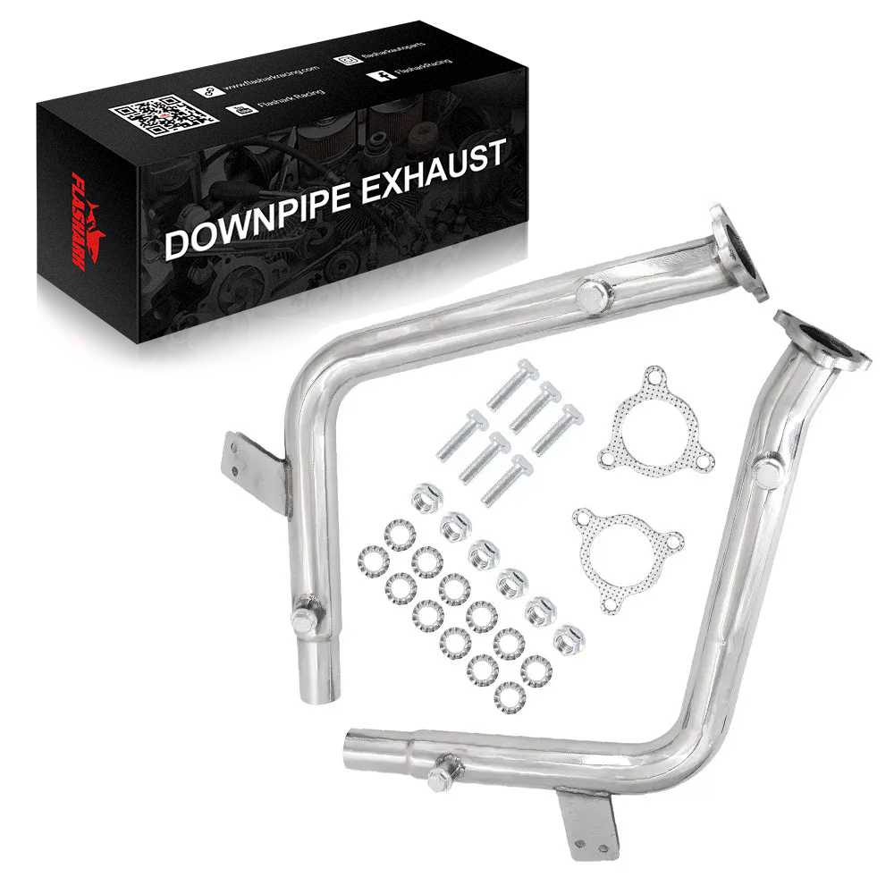 Downpipe Exhaust for 2000-2004 Porsche Boxster 986 2.7L / 3.2L Flashark