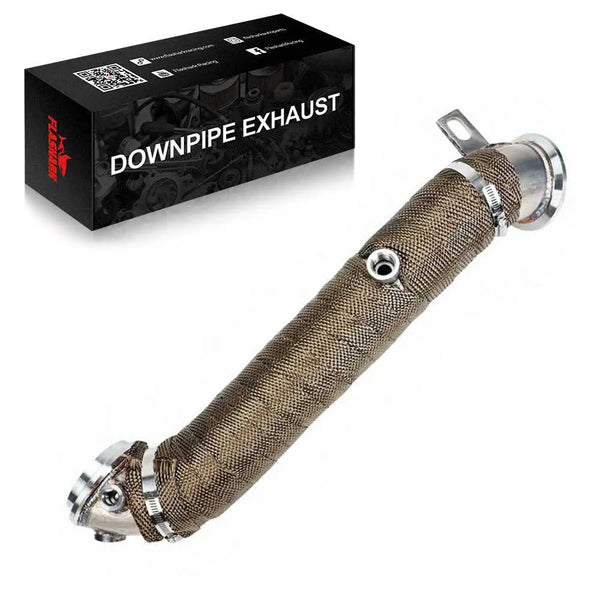 Downpipe Exhaust for 2011-2015 LML 6.6L Chevrolet Chevy/GMC GM Duramax Diesel 3 inch Flashark