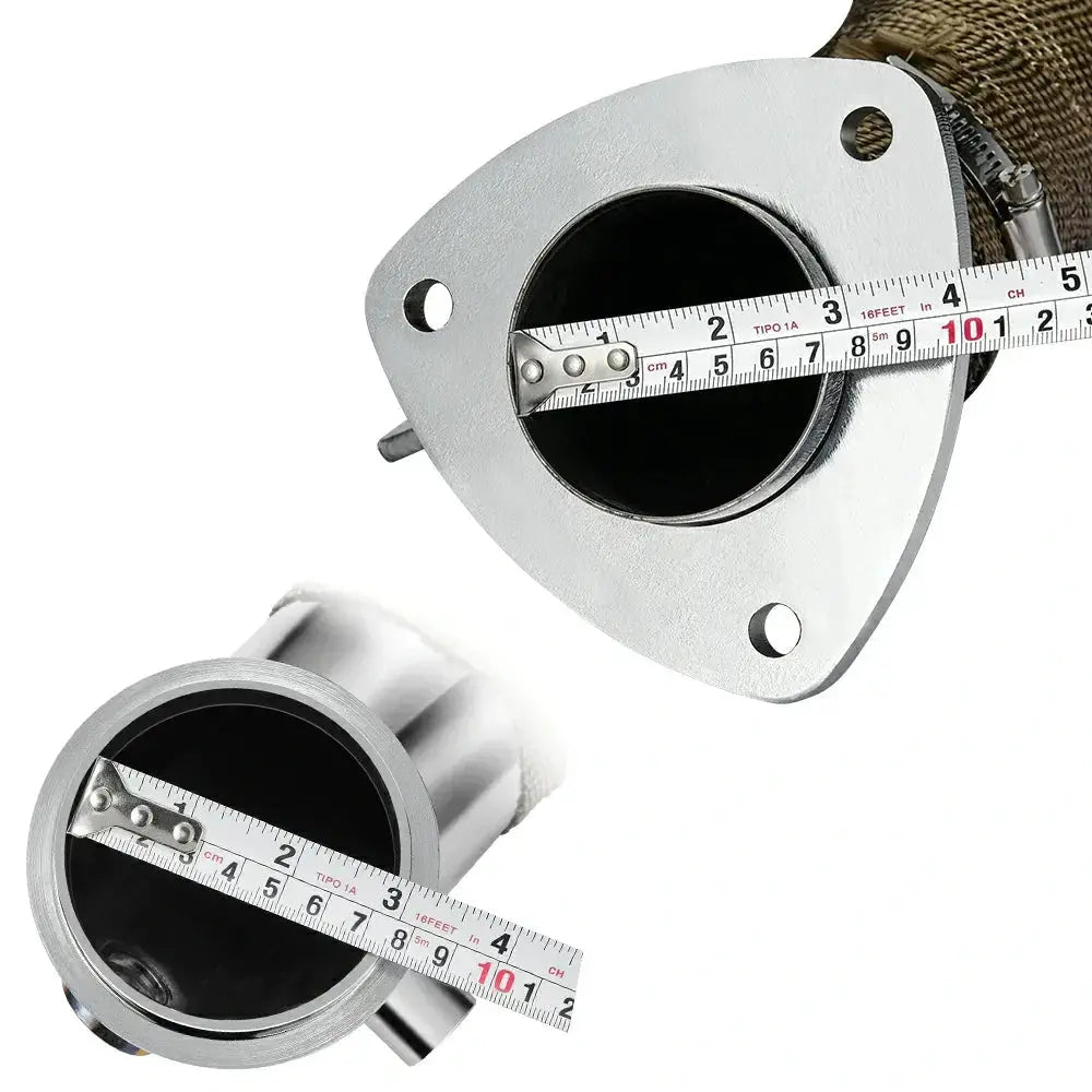 Downpipe Exhaust for 2011-2016 LML 6.6L Chevrolet Chevy/GMC GM Duramax Diesel 3 inch Flashark