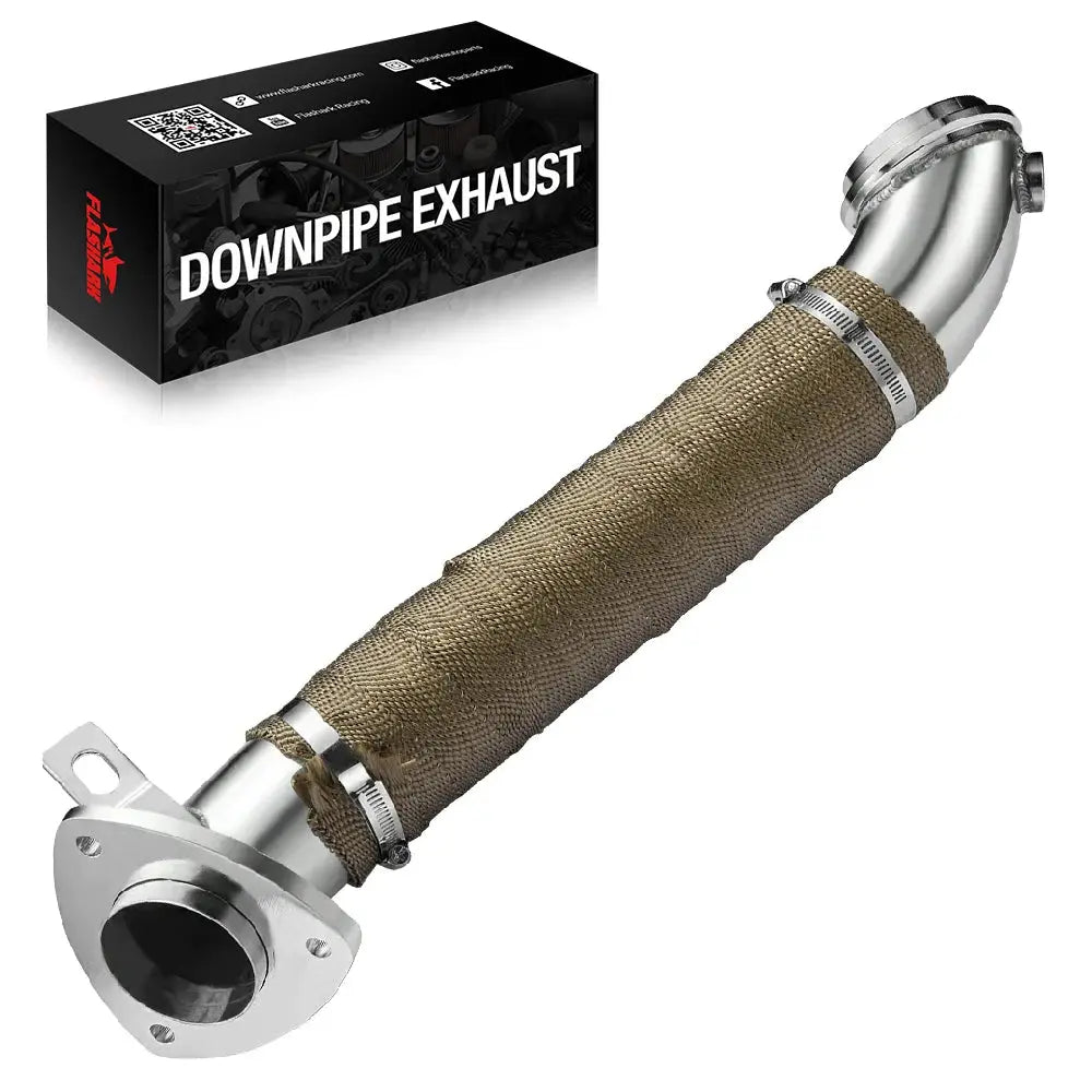Downpipe Exhaust for 2011-2016 LML 6.6L Chevrolet Chevy/GMC GM Duramax Diesel 3 inch Flashark