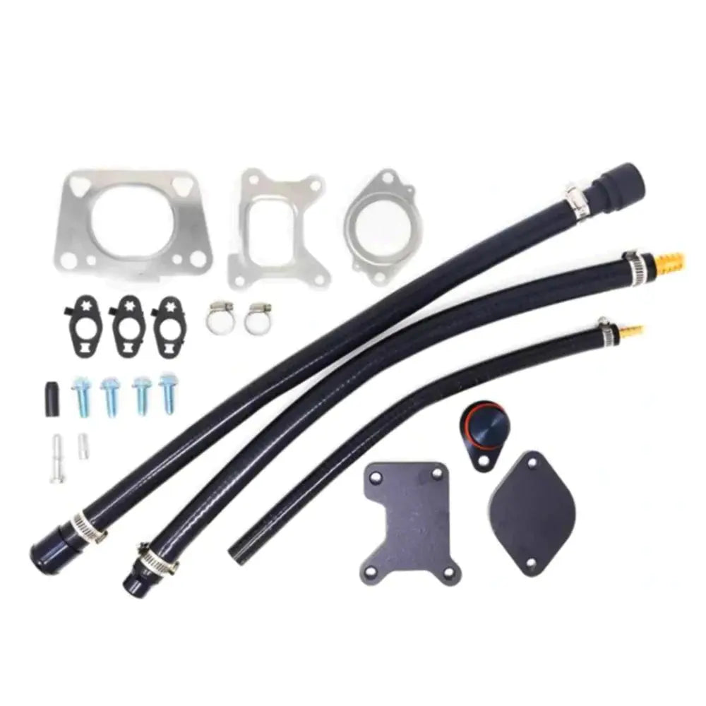 EGR/DPF/Up-Pipe/Downpipe Exhaust for 2017-2023 L5P 6.6L Duramax Applicable Products All-in-One Kit Flashark