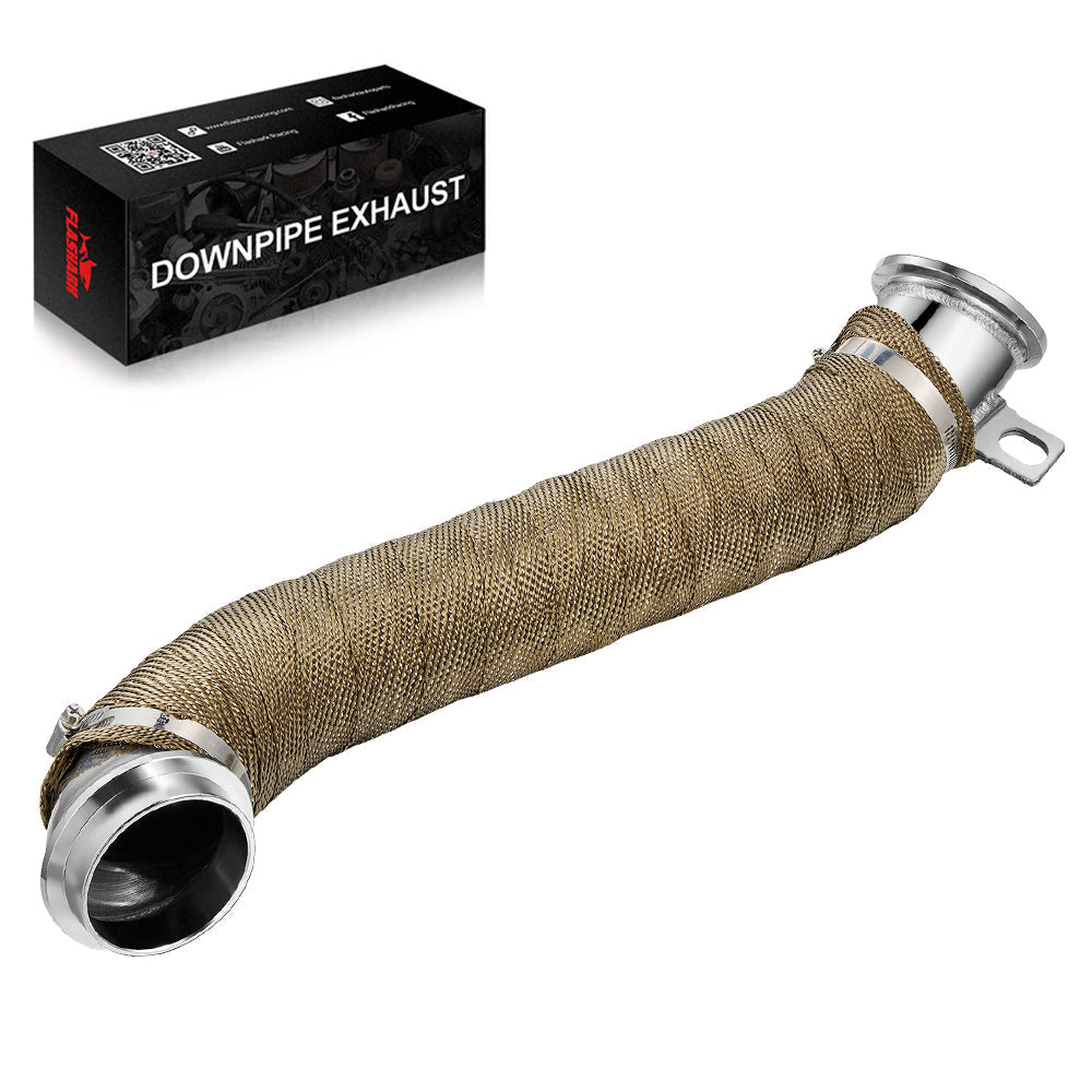Tubo de escape de bajada para Chevy/GMC 6.6L Duramax LLY/LBZ/LMM Diesel de 3 pulgadas (2004.5-2010)