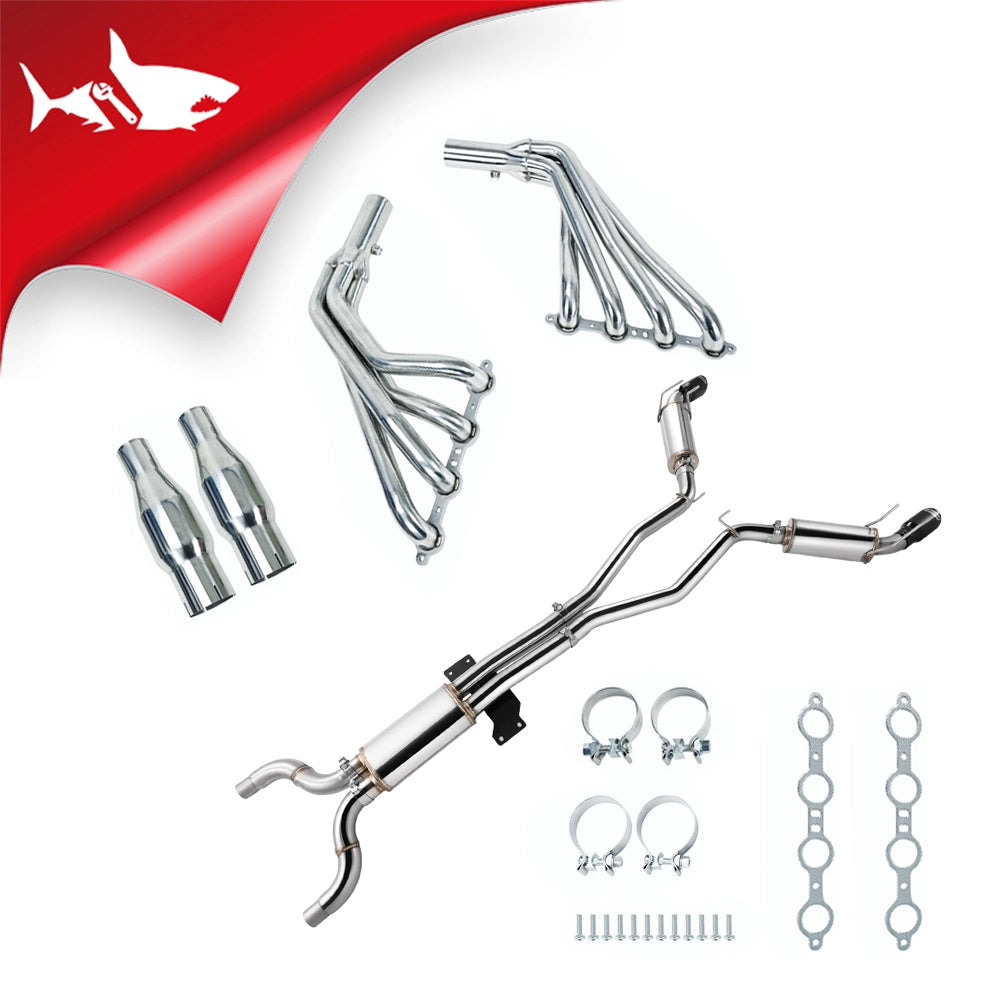 Long Tube Headers for 2010-2015 Chevrolet Camaro SS LS3 6.2L V8