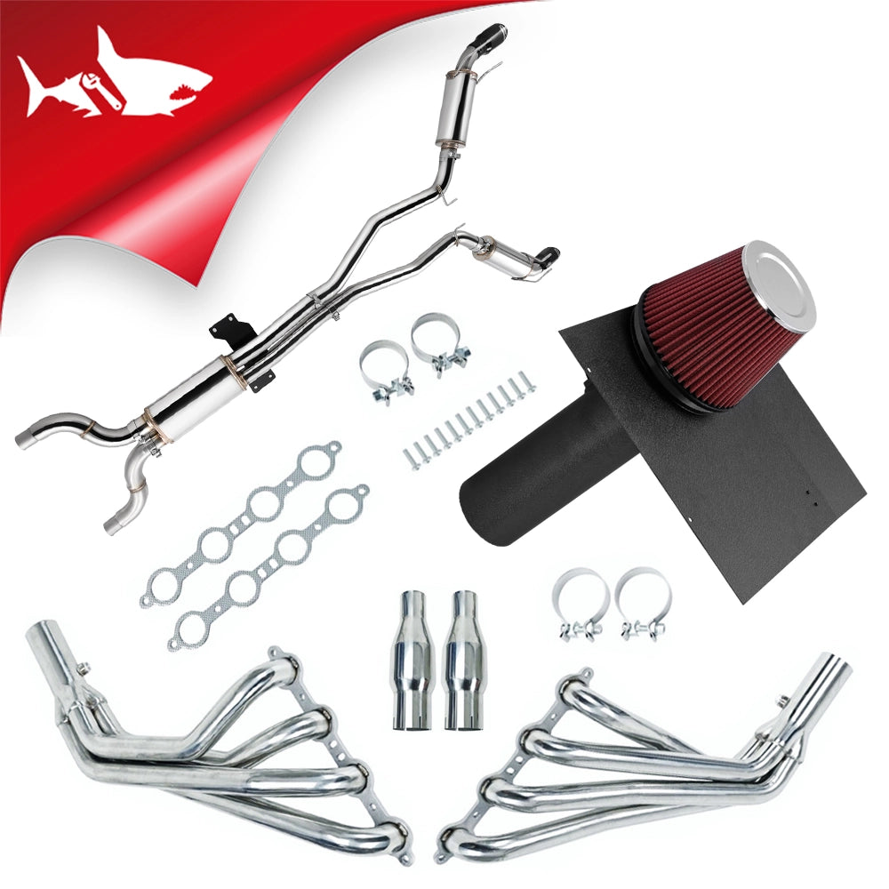 Long Tube Headers for 2010-2015 Chevrolet Camaro SS LS3 6.2L V8