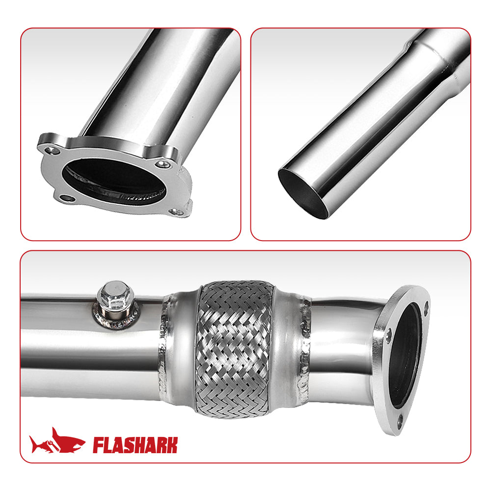 3 Inch Exhaust Turbo Downpipe for 1999-2004 Volkswagen VW MK4 Golf/Jetta/Beetle 1.8L