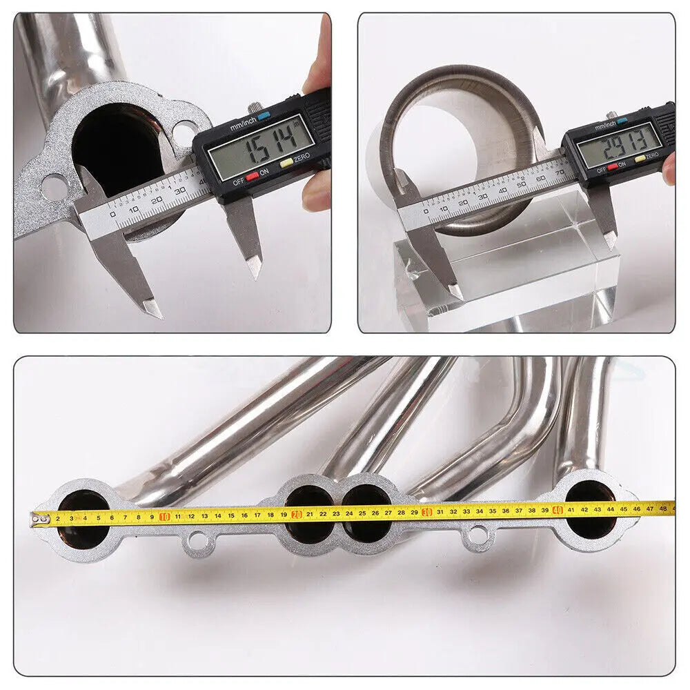 Exhaust Header for 1973-1985 Chevy GMC Truck Blazer Suburban 2wd/4wd 250/292/307/350/454 4.1L 4.8L 5.0L 5.7L 7.4L Flashark