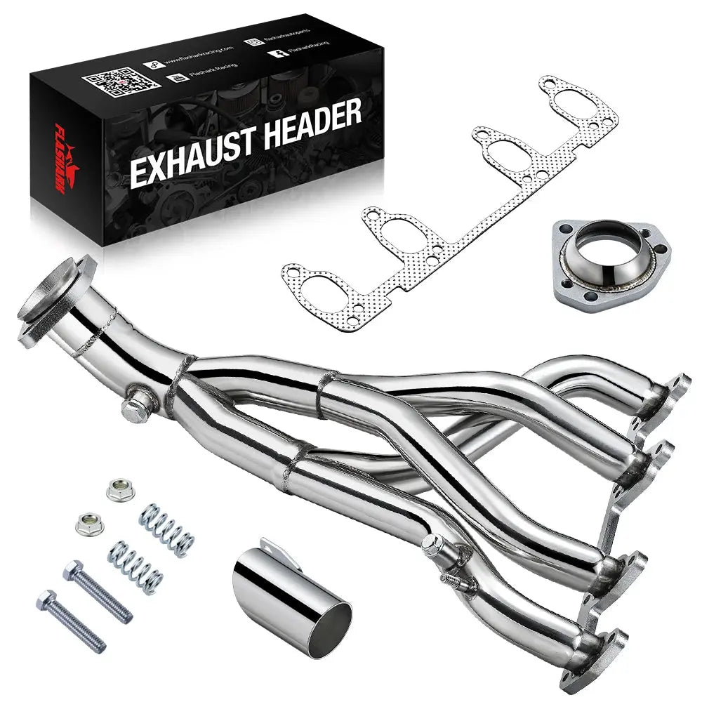 Exhaust Header for 1985-1998 VW Golf II III Mk2 Mk3 GTI Jetta 8V 1.8L 2.0L Flashark