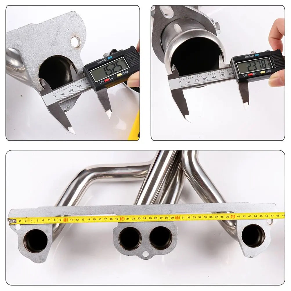 Exhaust Header for 1991-1995 Jeep Wrangler YJ 2.5L L4 Flashark