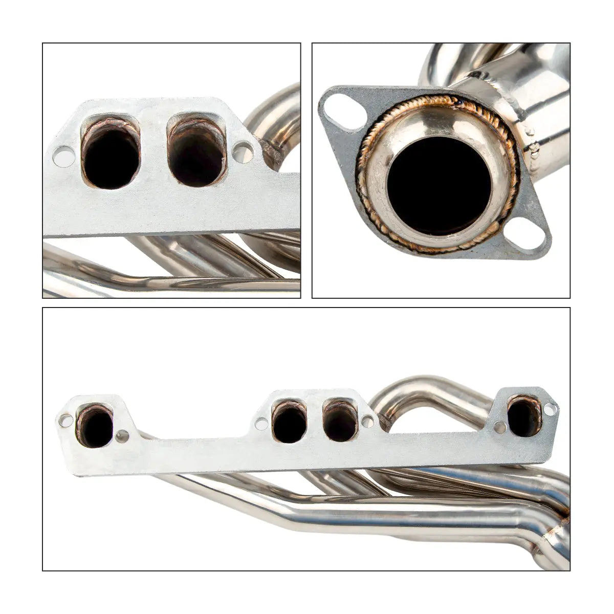 Exhaust Header for 1992-2004 Dodge Dakota Ram 1500 2500 3500 Pickup 5.2L 5.9L Flashark