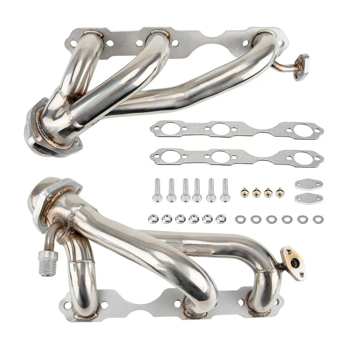 Exhaust Header for 1996-2001 Chevrolet Chevy S10 Blazer GMC Sonoma Jimmy 4.3L V6 4WD Flashark