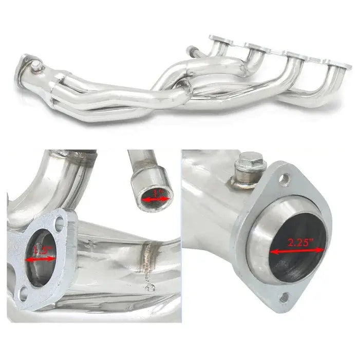 Exhaust Header for 1996-2004 Ford Mustang GT V8 4.6L SOHC Flashark