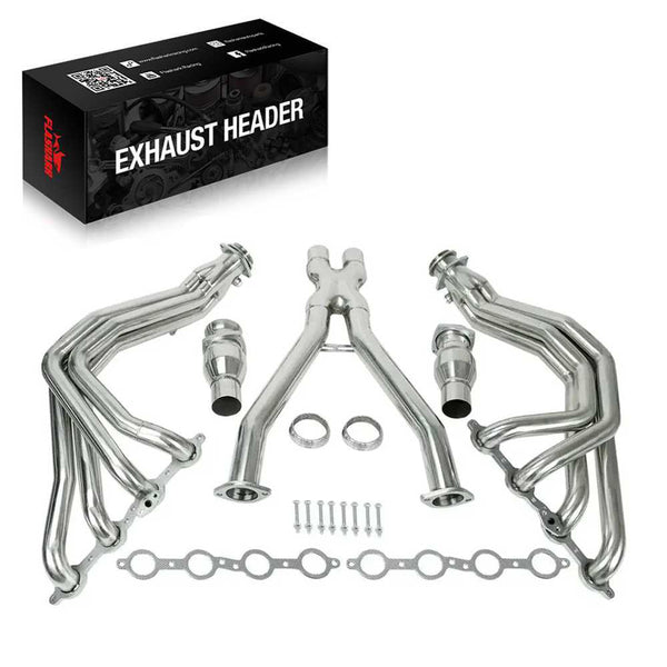 Long Tube Exhaust Headers for 1997-2004 Chevy C5 Corvette LS1/LS6 5.7L