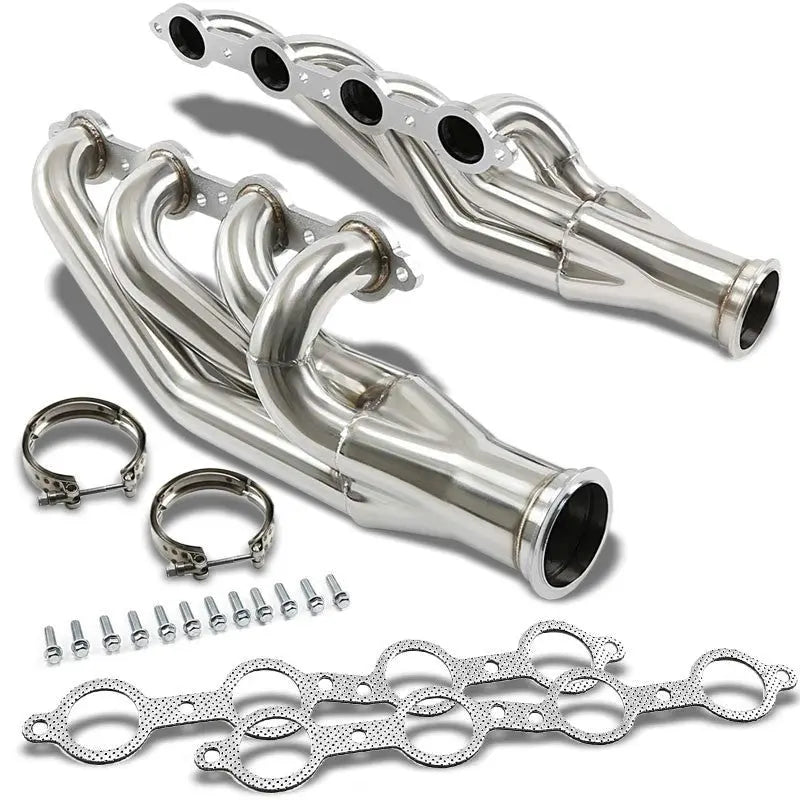 Exhaust Header for 1997-2014 Chevy Small Block Chevrolet V8 Ls1/Ls2/Ls3/Ls6 5.7L 6.0L 6.2L Flashark