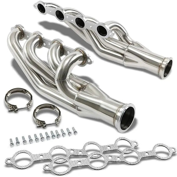 Exhaust Header for 1997-2014 Chevy Small Block Chevrolet V8 Ls1/Ls2/Ls3/Ls6 5.7L 6.0L 6.2L Flashark