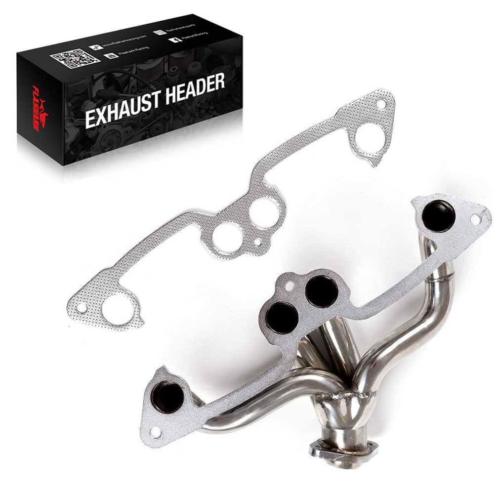 Exhaust Manifold for 1991-2002 Jeep Cherokee/Wrangler(TJ) Wrangler (YJ) L4 2.5L Flashark