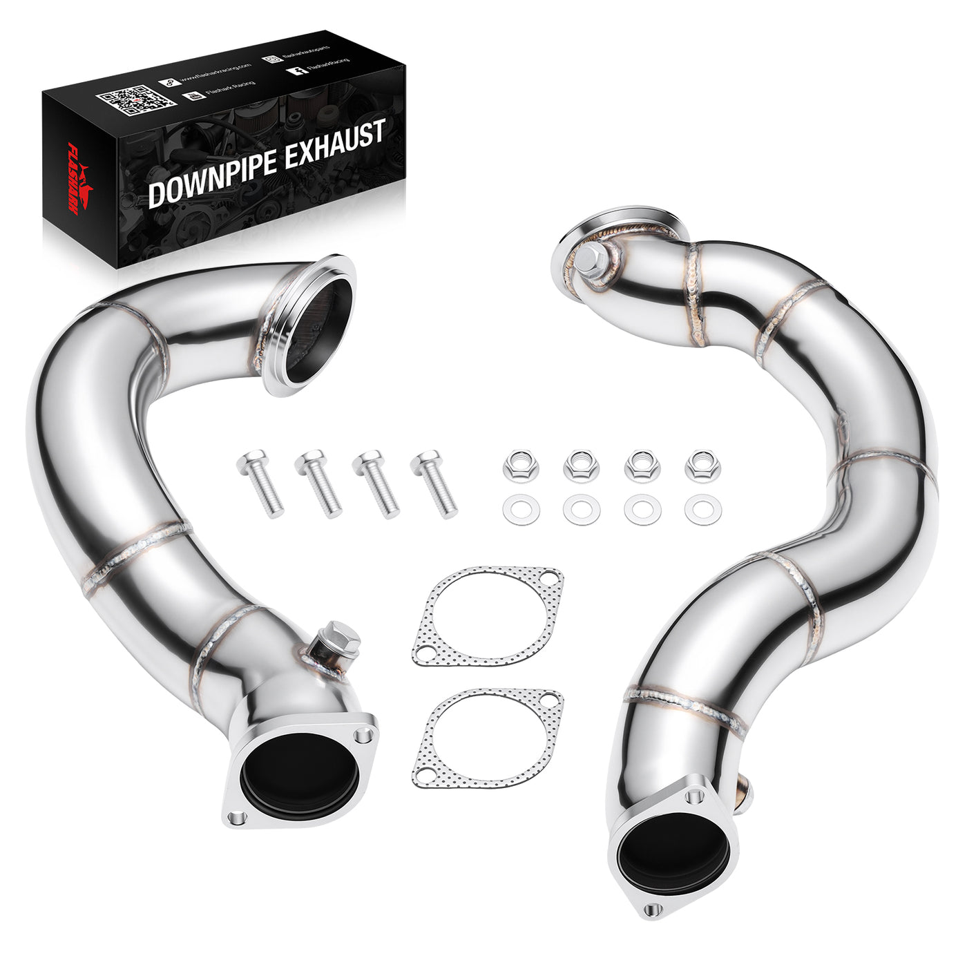 Tubo de escape de bajada para BMW N54 335i/135i 2007-2010 de 3 pulgadas